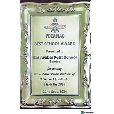 FOZAWAC-Best-School-Award