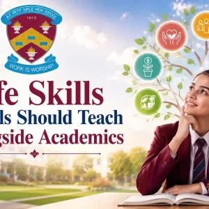 Life Skills Schools Should Teach Alongside Academics School Girl thinking about the life skills